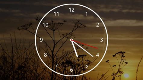 free desktop clock widgets windows10.